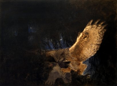 Bruno Liljefors Eagle Owl Thielska 247