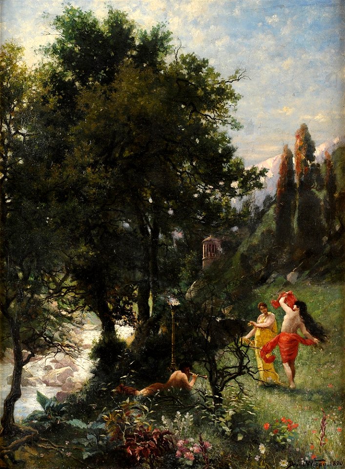 Bruno Wiese Aus Arkadien 1890
