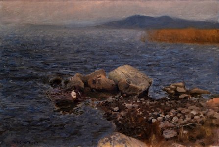 Bruno Liljefors Rocky Promontory Thielska 251