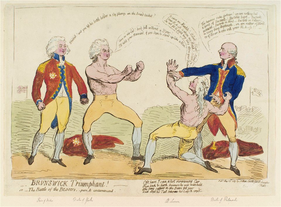 Brunswick triumphant! or - the battle of the blood's, - pure, and contaminated by James Aitken