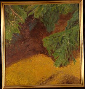 Bruno Liljefors - Vos achtervolgd door brakken - 0470 (2) - Rijksmuseum Twenthe