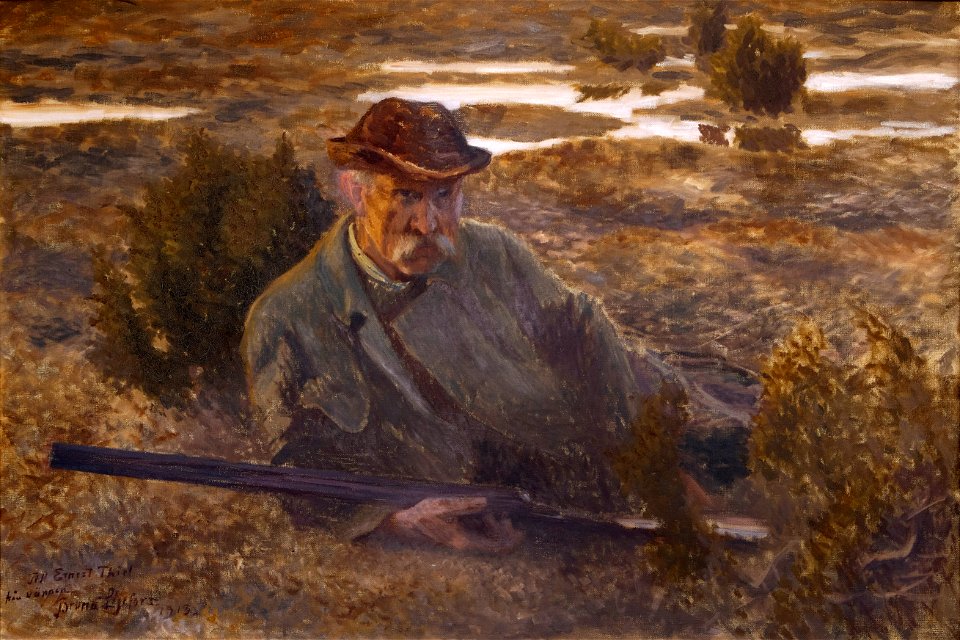Bruno Liljefors Self-portrait Thielska 275