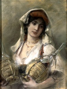 Bruno Piglhein Mädchen aus den Albaner Bergen
