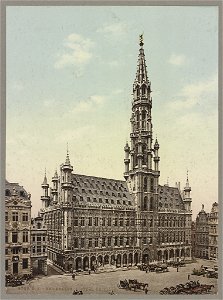 Bruxelles. L'Hôtel de Ville LCCN2017659127