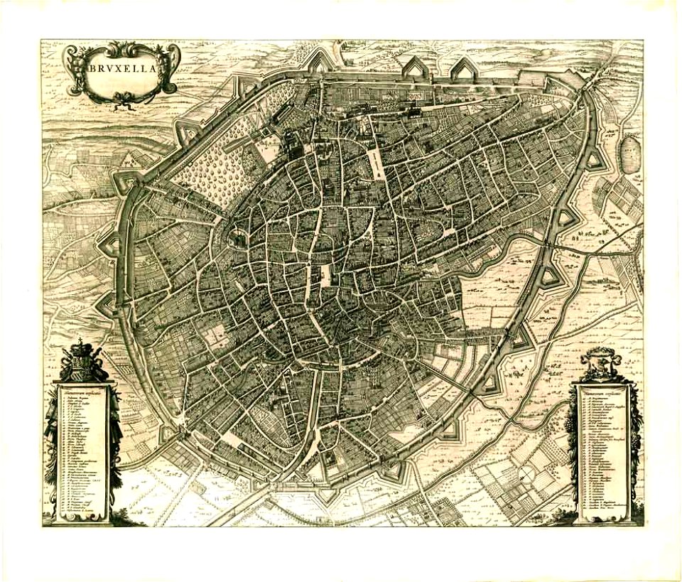 Brussel 1649 Blaeu