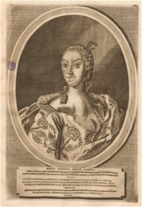 Brygita Sałahub (Radzivił). Брыгіта Салагуб (Радзівіл) (H. Lajbovič, 1758)