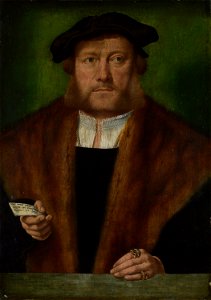 Bartholomäus Bruyn (I) - Bildnis eines Mannes aus der Familie Strauss (ca. 1534)