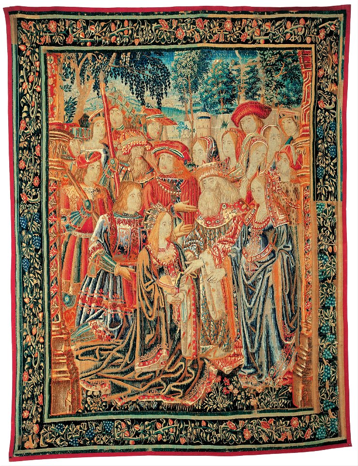 Brussels Manufactory - The Story of Troy. The Pardon of Helen - Google Art Project