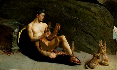 George de Forest Brush - Orpheus, 1890