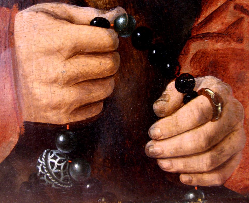 Rosary with pomander
