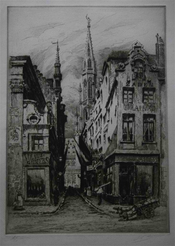 Bruxelles - Rue Chair et Pain (grand format) (basse définition)