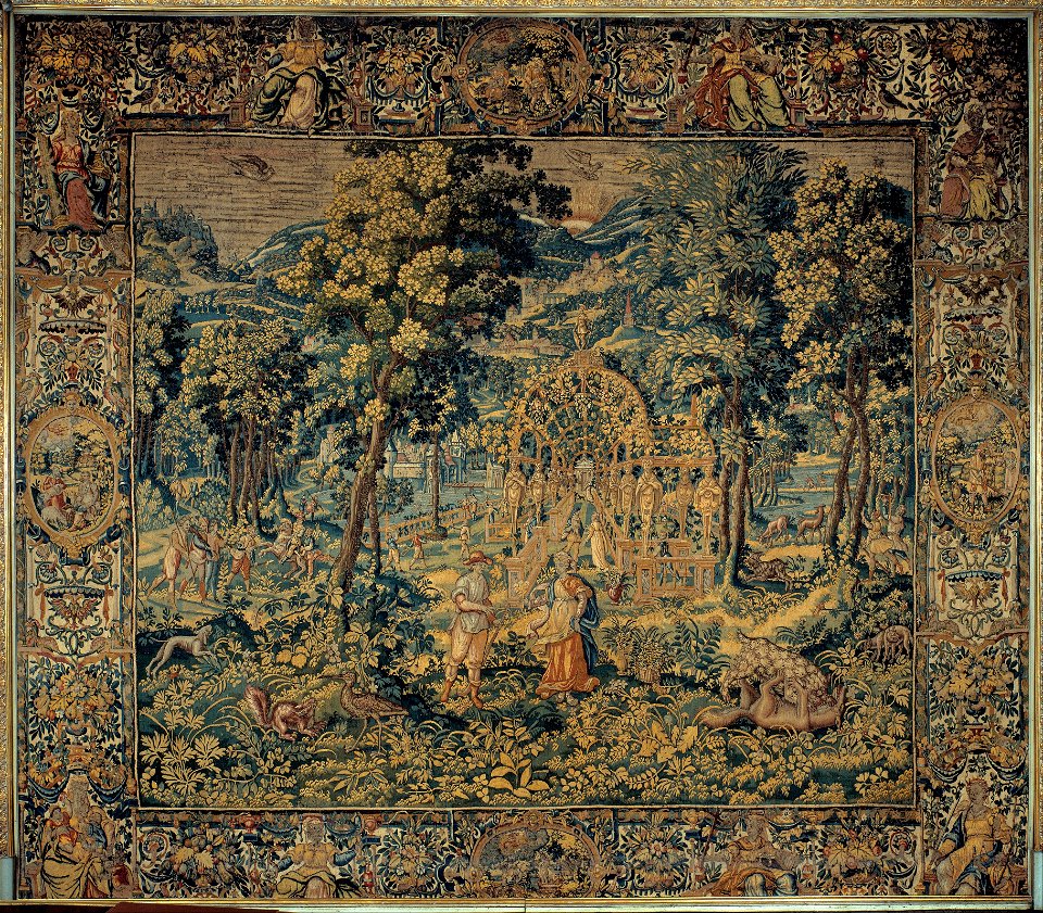 Brussels Manufactory - Vertumnus and Pomona - Google Art Project