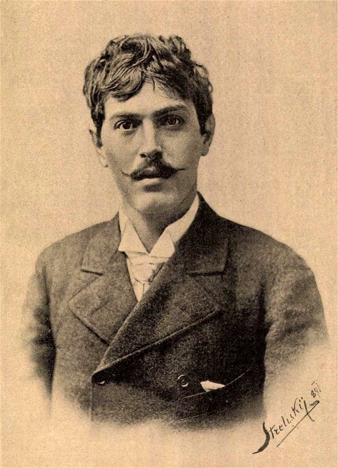Bródy Sándor arcképe (Strelisky-fotó, 1891)