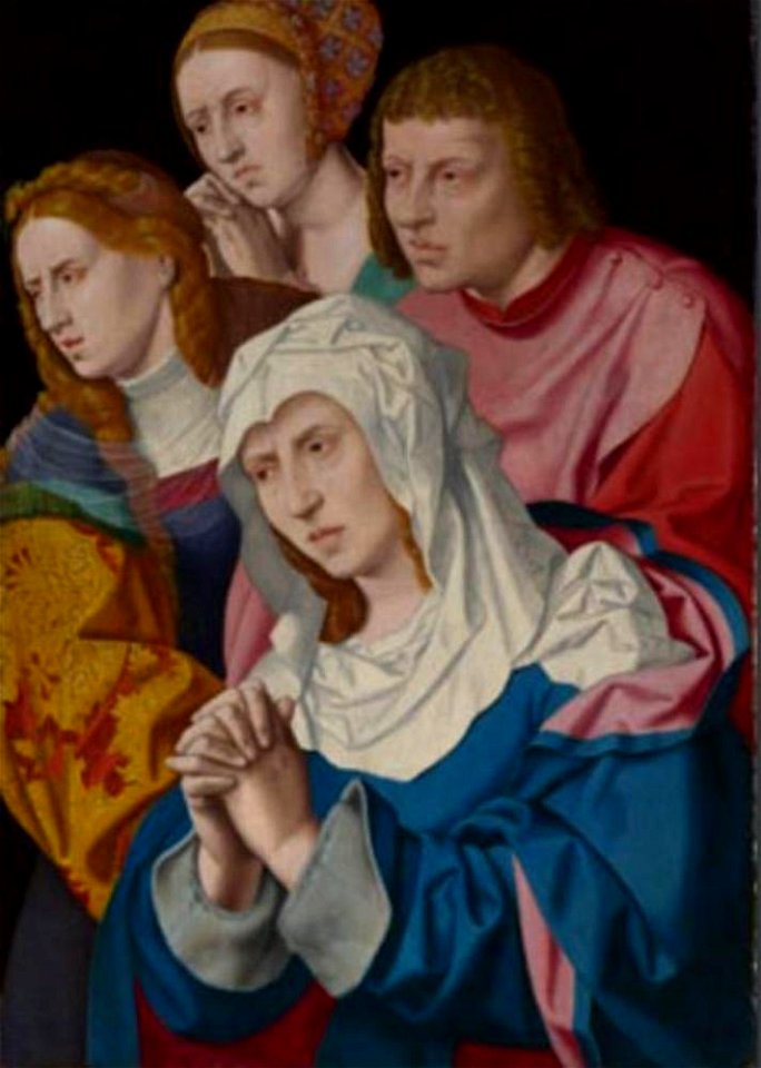 Bartholomäus Bruyn (I) - Maria en heiligen - NG3903 - National Gallery