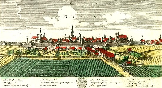 Brzeg, 1737