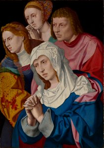 Bartholomäus Bruyn (I) - Die Jungfrau Maria mit anderen Heiligen