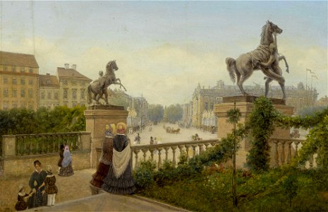 Wilhelm Brücke Unter den Linden 1852