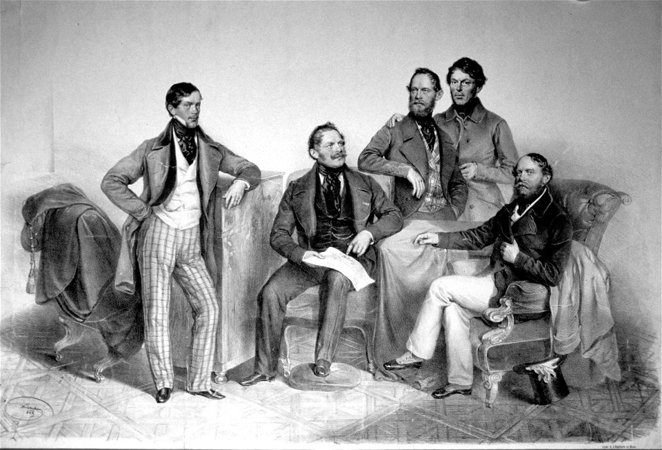 Brüder Klein von Wisenberg Kriehuber