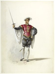 Btv1b84558104 11 - Saint-Saëns - Henry VIII - Maquettes de costumes - Lacoste - 11. Costume