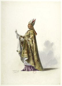 Btv1b84558104 08 - Saint-Saëns - Henry VIII - Maquettes de costumes - Lacoste - 8. Costume