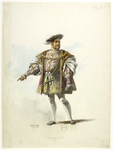 Btv1b84558104 60 - Saint-Saëns - Henry VIII - Maquettes de costumes - Lacoste - 60. Henry VIII