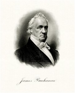 BUCHANAN, James-President (BEP engraved portrait)