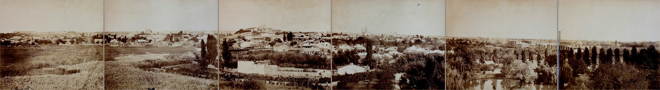 Bucharest panorama 1864