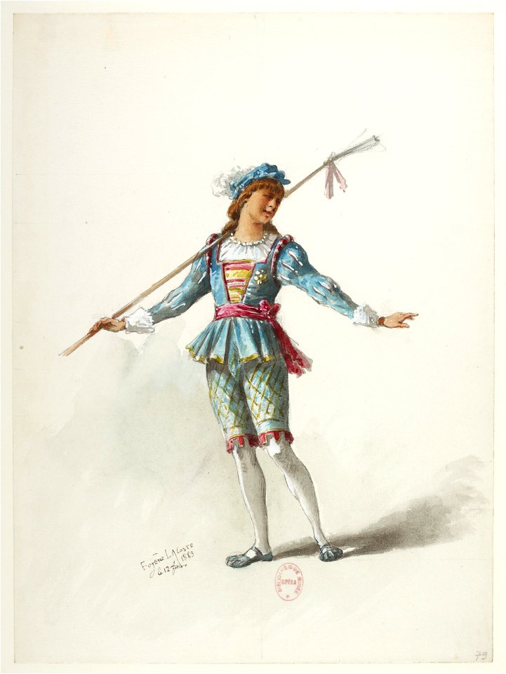 Btv1b84558104 83 - Saint-Saëns - Henry VIII - Maquettes de costumes - Lacoste - 79. Costume
