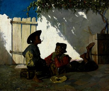 Frank Buchser - Dolce far niente