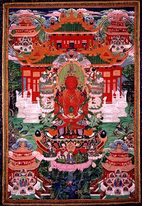 Buddha Amitayus in His Pure Land - Google Art Project