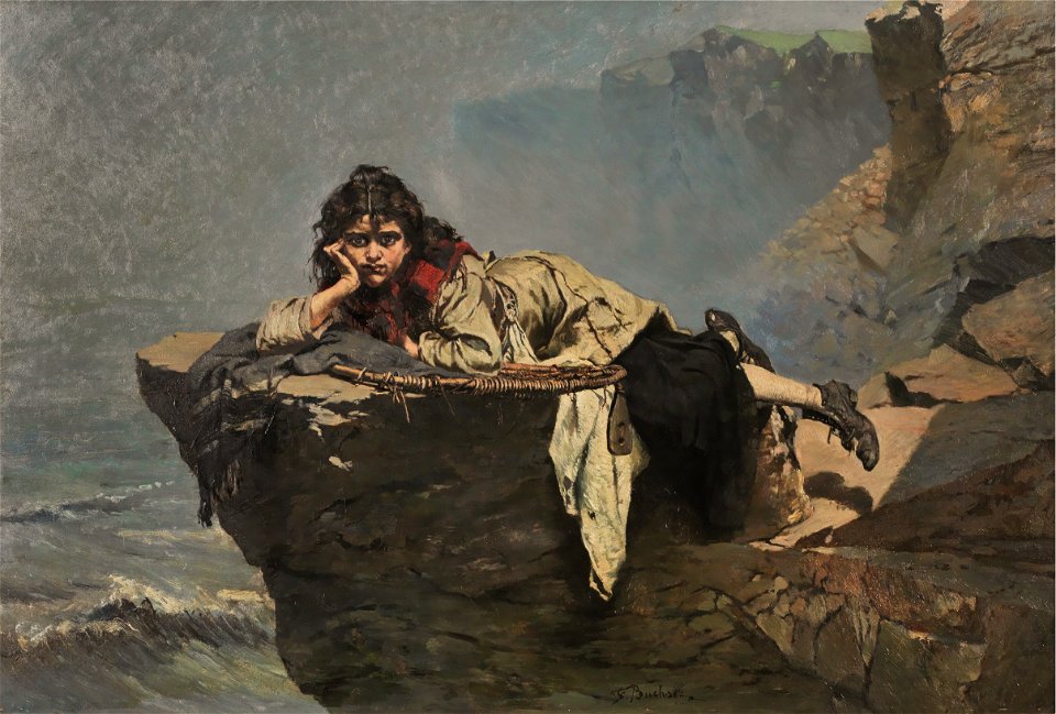 Frank Buchser - Flutumfangen (1876)