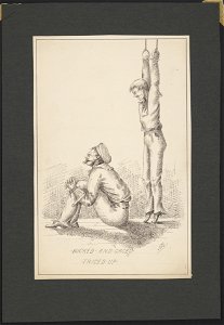 Bucked and gaged - triced up - DS (monogram). LCCN2016649136
