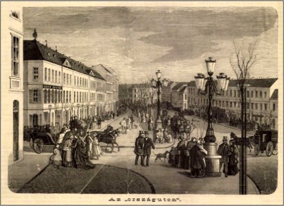 Budapest Belváros. Az „Országuton” Magyarország és a Nagyvilág, 1874