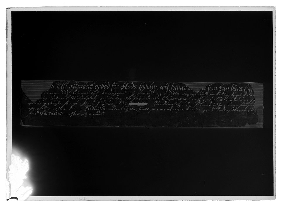 Budkavle - Livrustkammaren - 52661-negative
