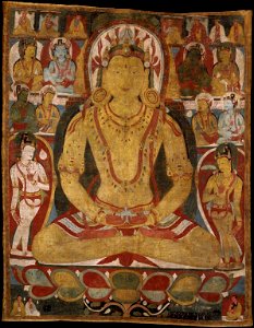 Buddha Amitayus attended by bodhisattvas 11th century. Metmuseum