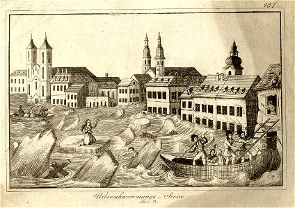 Budapest Überschwemmungsszenen 1838 ubs G 0208 II 02