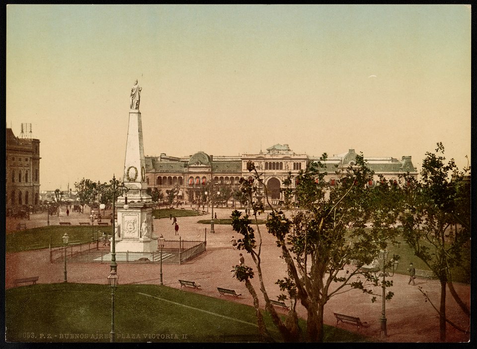 Buenos Aires. Plaza Victoria lI LCCN2017656796