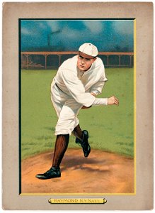 Bugs Raymond, New York Giants, baseball card portrait LCCN2007685634