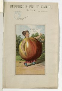 Bufford's fruit cards, no. 779-4 (apple) - Bufford. LCCN2013646757