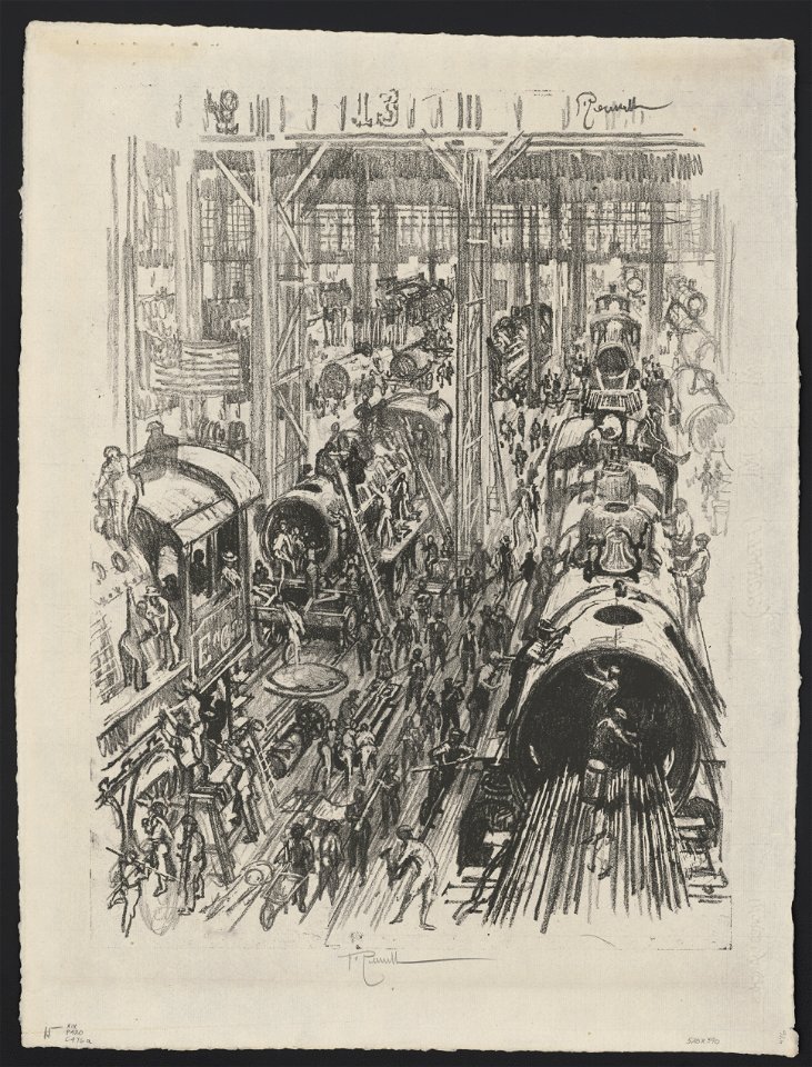 Building engines for the allies) - J. Pennell LCCN2003673400