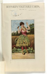 Bufford's vegetable cards, no. 790-3 (wheat) - Bufford. LCCN2013646756