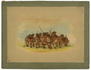 Buffalo Dance - Mandan C16948