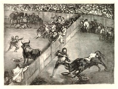 Bullfight in a divided ring (BM 1975,1025.426)