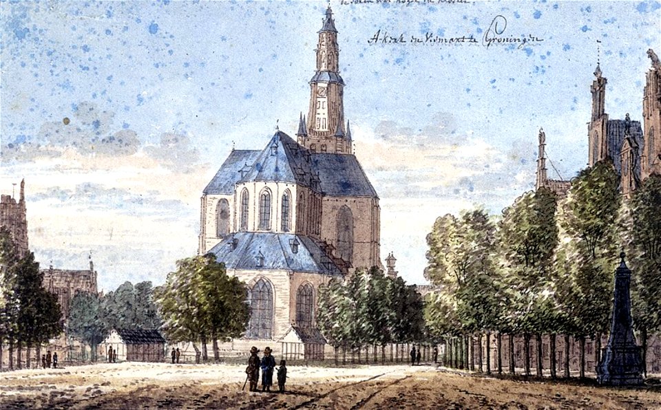 Bulthuis - Vismarkt met Akerk