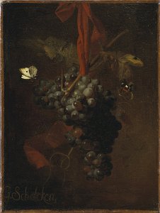 Bunch of Grapes (Godfried Schalcken) - Nationalmuseum - 18448
