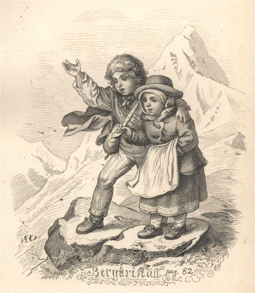 Bunte Steine 1853 - Frontispiz 2 Ausschnitt