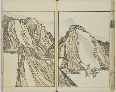 Bunpo sansui gafu 文鳳山水画譜 (Bunpo's Landscape Painting Manual) (BM 1979,0305,0.519 20)
