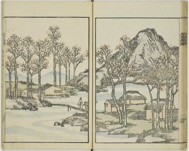 Bunpo sansui gafu 文鳳山水画譜 (Bunpo's Landscape Painting Manual) (BM 1979,0305,0.519 2)