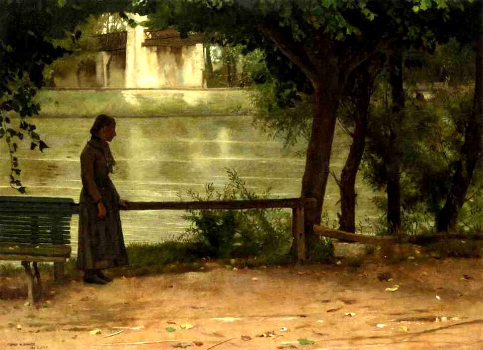Dennis Miller Bunker - On the Banks of the Oise