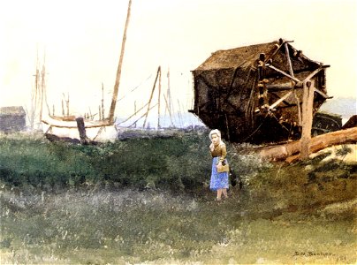 Dennis Miller Bunker - The Fisher Girl, Nantucket
